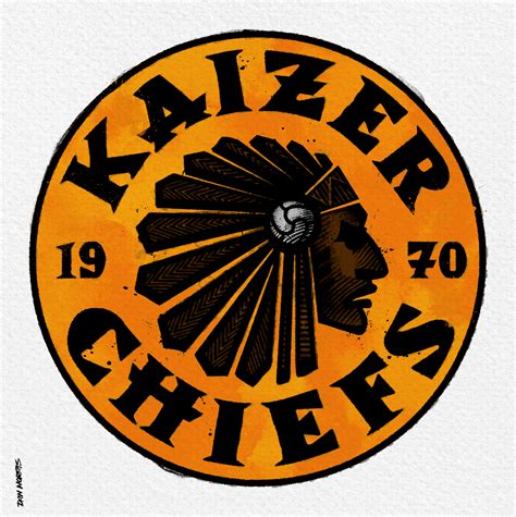 A retro refit for Kaizer Chiefs on Behance