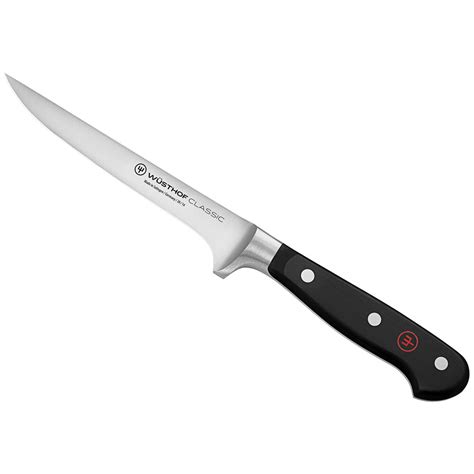 Wusthof 4603-7 Classic 6" Forged Flexible Boning Knife with POM Handle