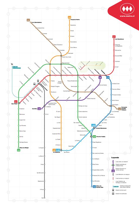 Santiago metro map : r/TransitDiagrams