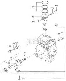 Robin/Subaru EH12-2 (1) Parts Diagram for Crankshaft/Piston