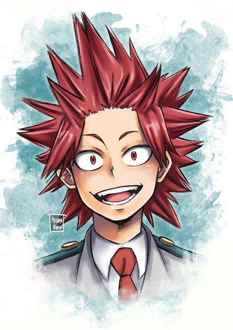 Kirishima fanart I did a year ago 💥 : r/BokuNoHeroAcademia