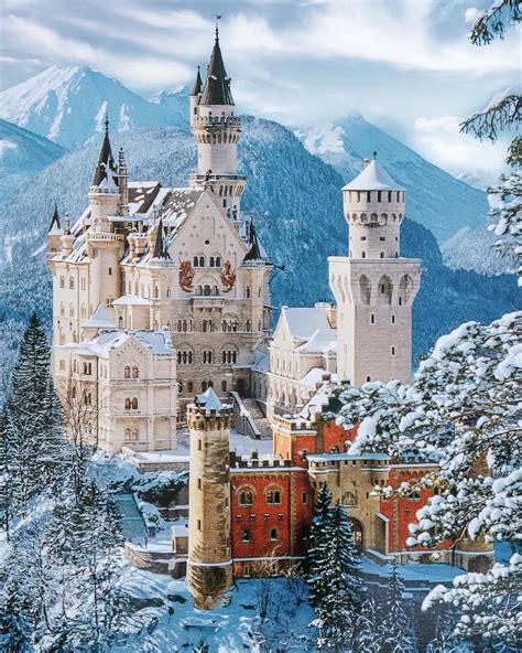 Neuschwanstein castle, Germany | Neuschwanstein castle, Germany castles, Castle