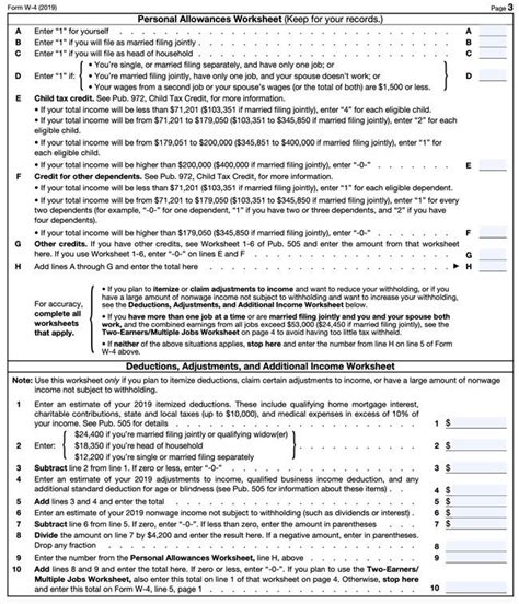 2019 W4 Form: How To Fill It Out and What You Need to Know