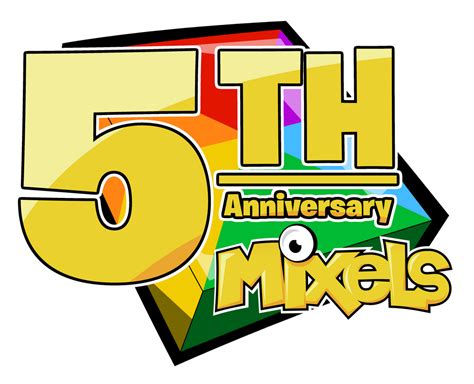 Mixels 5th Anniversary Logo by MattsArtParadise on DeviantArt