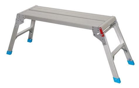 Mac Allister Aluminium 470mm x 0.9m Folding Work Platform - Screwfix