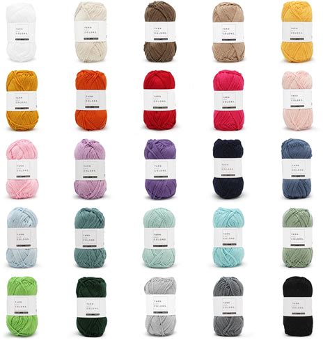 Yarn and Colors Must-Have 25 Colors Yarn Pack - Yarnplaza.com