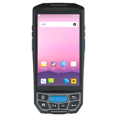 Android Rugged PDA with Barcode Scanner UHF RFID Reader for Warehouse ...