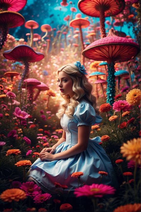 Alice in psychedelic wonderland by Kellyainsley on DeviantArt