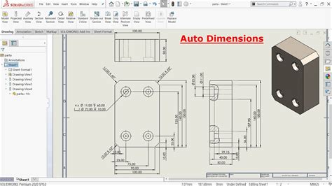 18 Aesthetic Show sketch dimensions in drawing solidworks for App ...