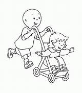 Caillou coloring Pages To Download And Print For Free sketch template