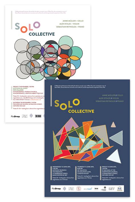 Solo Collective tour posters | nineteenpoint