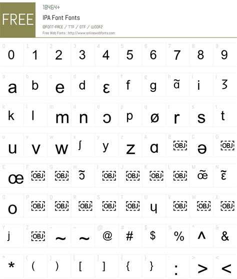 IPA Font 1.2; 2003 Fonts Free Download - OnlineWebFonts.COM