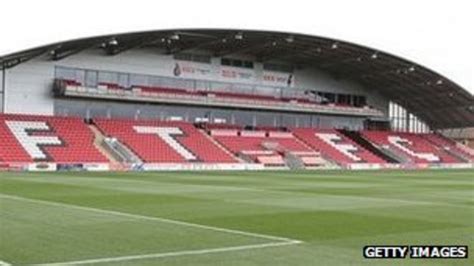 Fleetwood Town FC stadium burglary leads to arrest - BBC News