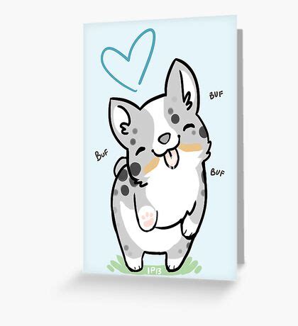 Corgi Valentine: Greeting Cards | Redbubble