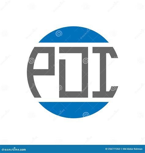 PDI Letter Logo Design on White Background. PDI Creative Initials ...