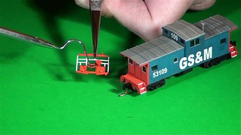 How to install micro-trains couplers - YouTube