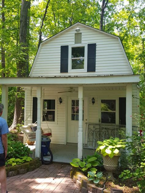 Pin by Shannon Tucker on Homesteads | Shed with porch, Cottages by the ...