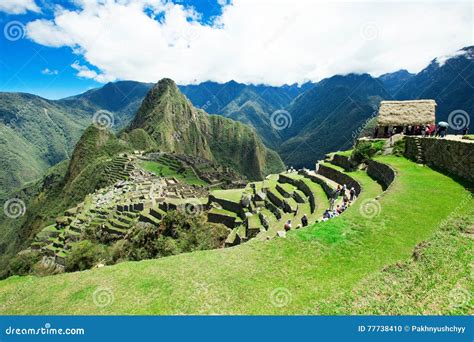 Machu Picchu stock photo. Image of mountain, city, macchu - 77738410