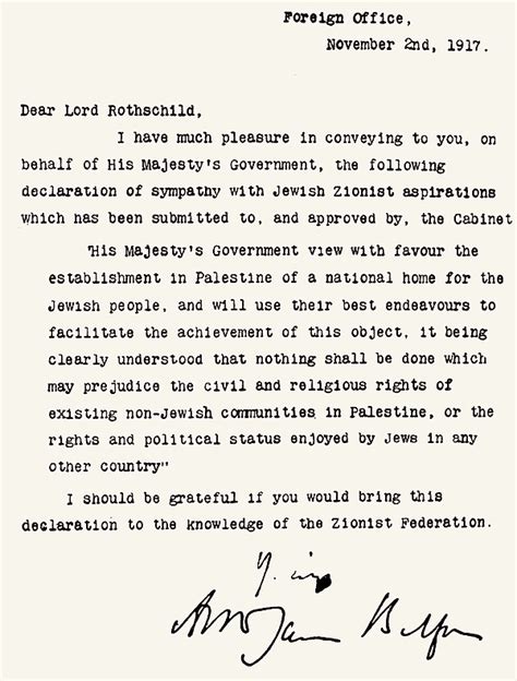 Declarația Balfour (1917) - Wikiwand