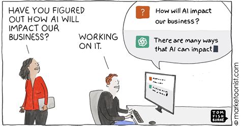 AI Tidal Wave cartoon - Marketoonist | Tom Fishburne