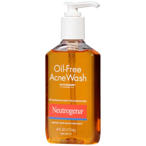 Neutrogena Oil-Free Acne Wash Salicylic Acid Acne Treatment, 6 fl oz | FSAstore.com