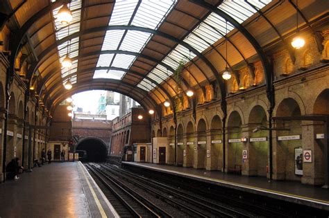 London Underground Notting Hill Gate Station shortly before it opened in 1868 : TrainPorn