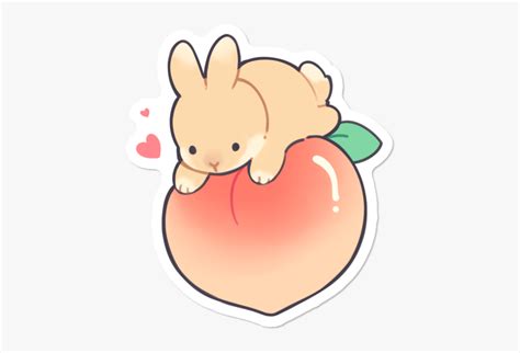 Stickers Peach , Free Transparent Clipart - ClipartKey