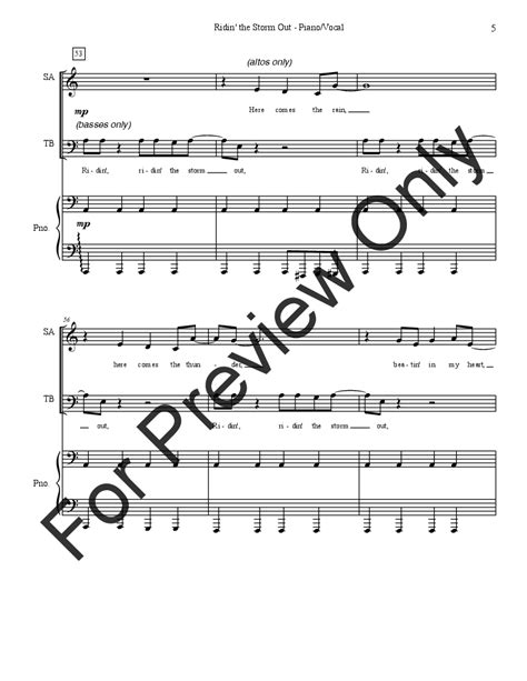 Ridin' the Storm Out (Virtual Kit Complete D | J.W. Pepper Sheet Music