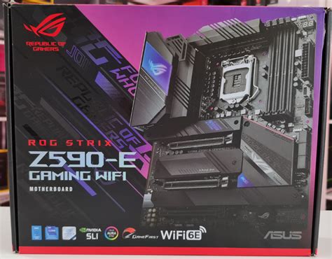 ASUS ROG STRIC Z590-E GAMING WIFI PC/タブレット PCパーツ PC/タブレット PCパーツ ...