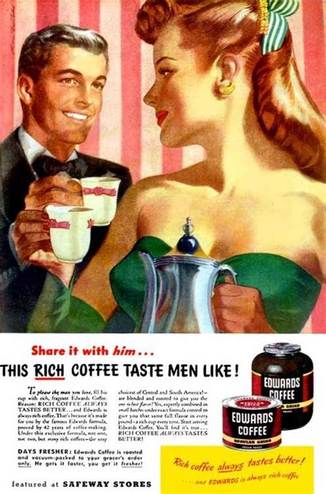 Clergy Confidential: Sexist Vintage Coffee Ads - Yikes!