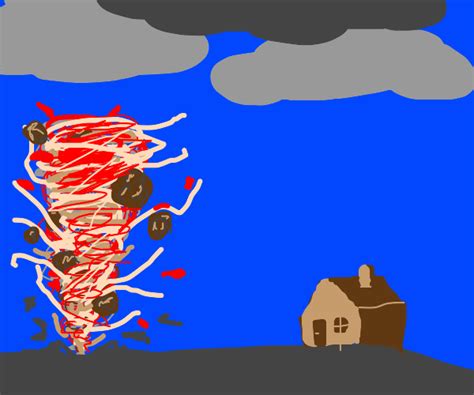 Spaghetti tornado - Drawception