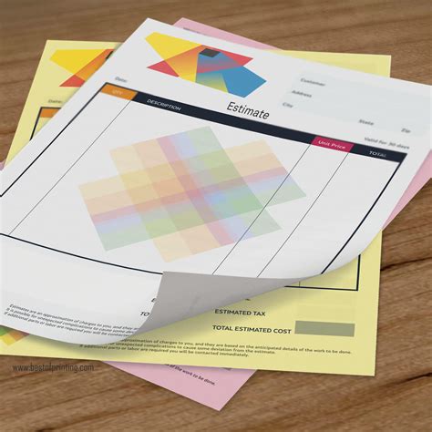 Cheap Carbonless Forms Printing | Receipt Book - BestOfPrinting