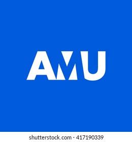 Amu Logo Vector Graphic Branding Letter Stock Vector (Royalty Free ...