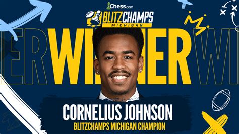 Johnson Scores Final Touchdown In BlitzChamps Michigan - Chess.com