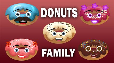 Donuts Finger Family Songs | The Finger Family Donuts Family Nursery ...