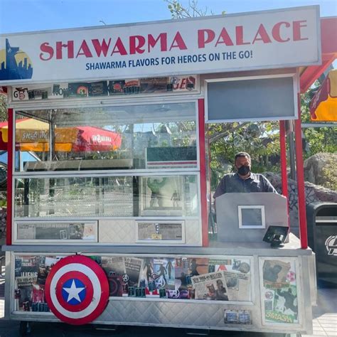 PHOTOS: Disney Releases New Peek at Shawarma Palace for Avengers Campus ...