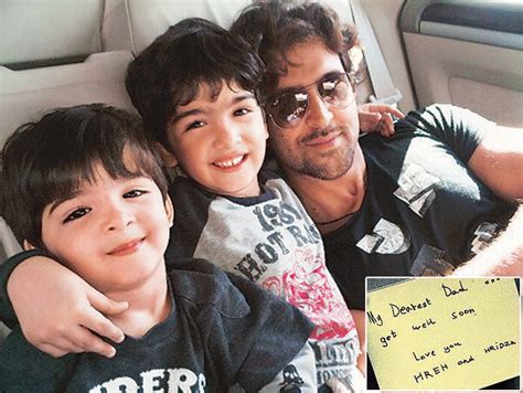 Hrithik's poem for his sons : Celebrities, News - India Today