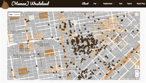 San Francisco Is A Literal S***hole, Public Defecation Map Reveals ...