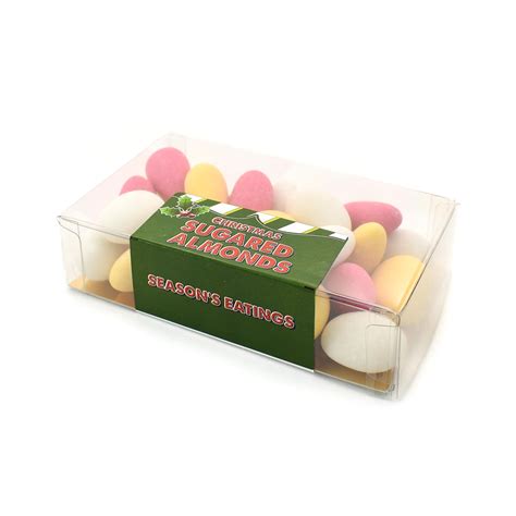 Acetate Box of Sugared Almonds 150g | Buy online at Sous Chef UK