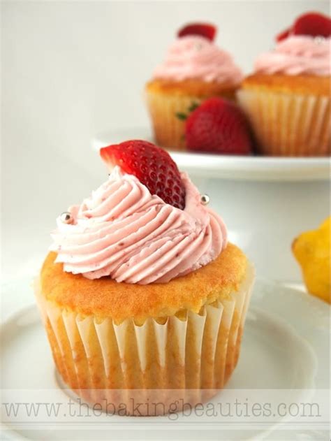 Gluten-free Lemon Strawberry Cupcakes - Faithfully Gluten Free