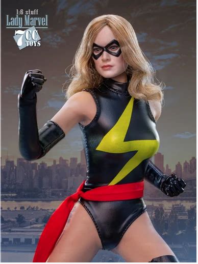 NEW PRODUCT: 7CCTOYS 1/6 scale Lady Marvel Female Action Figure