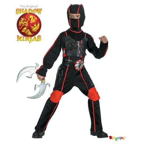 Shadow Ninja Child Costume Size 4-6 Small - Walmart.com - Walmart.com