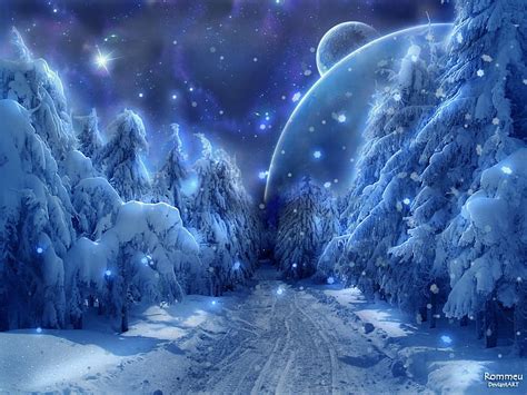 WINTER SNOW, sparkling, snow, blue, winter, HD wallpaper | Peakpx