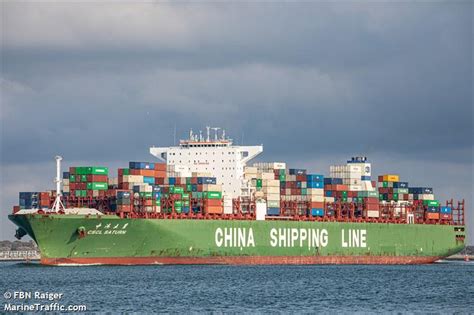 Ship CSCL SATURN (Container Ship) Registered in Hong Kong - Vessel details, Current position and ...