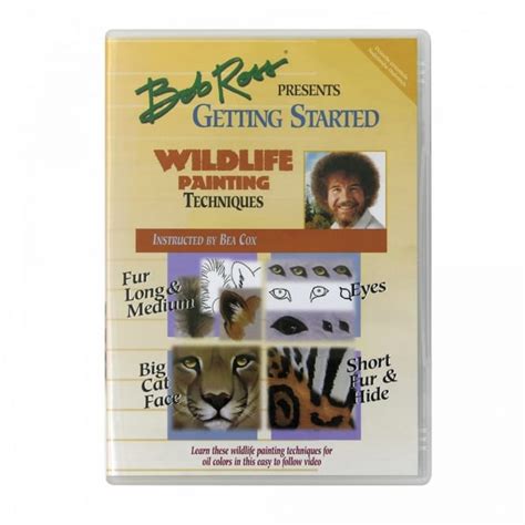 Bob Ross Wildlife Painting Techniques DVD