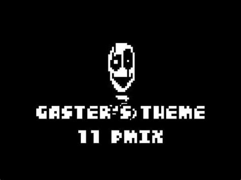 I made a remix of Gaster's Theme a couple days ago :) : Undertale