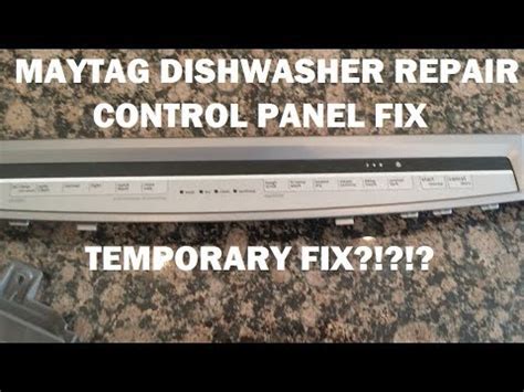 Maytag Dishwasher Control Panel W10811169 | Dishwasheri