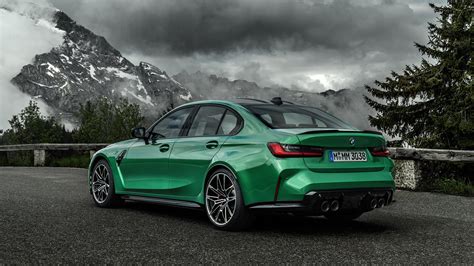 Download Green Car Car BMW BMW M3 Vehicle BMW M3 Competition 4k Ultra ...