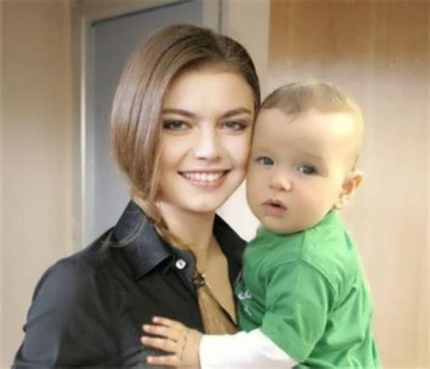 kabaeva with son - Russian Personalities