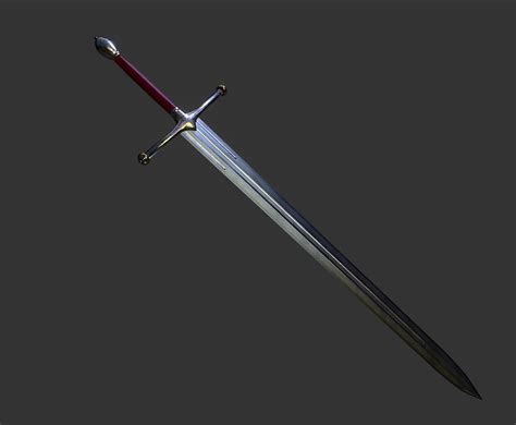 3D model Game of thrones - Ned Stark sword VR / AR / low-poly | CGTrader